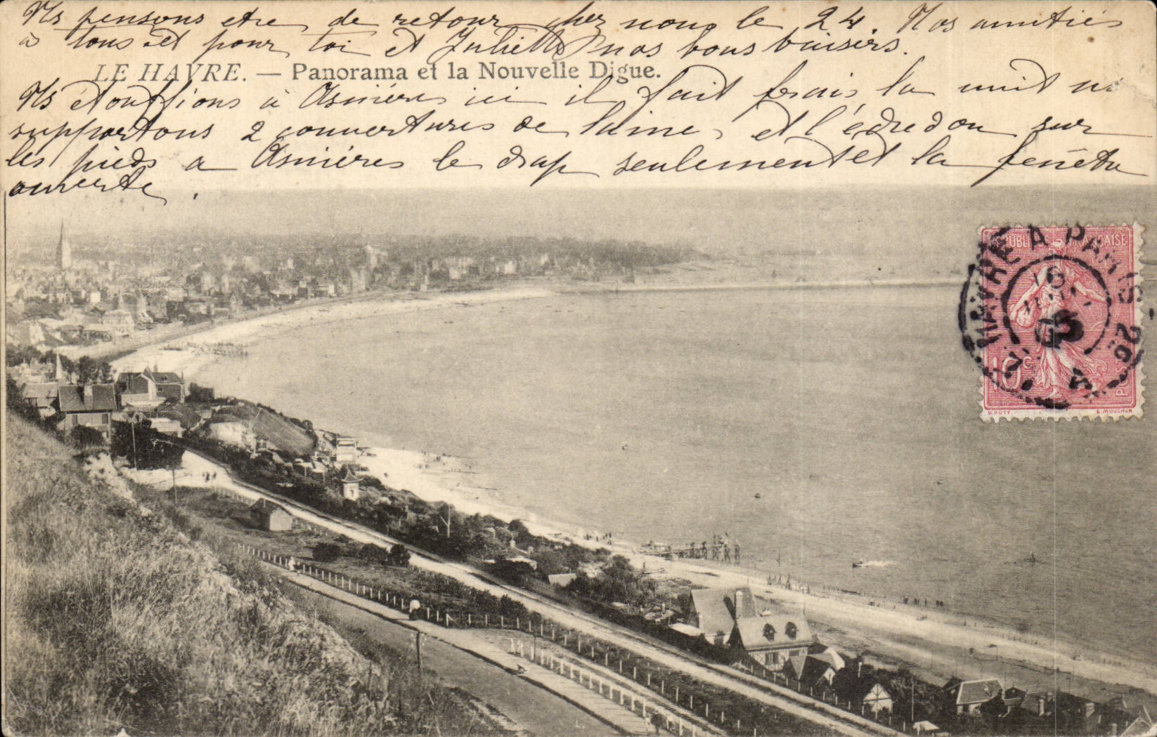 Panorama Havre-CPA und die neue Verdammung