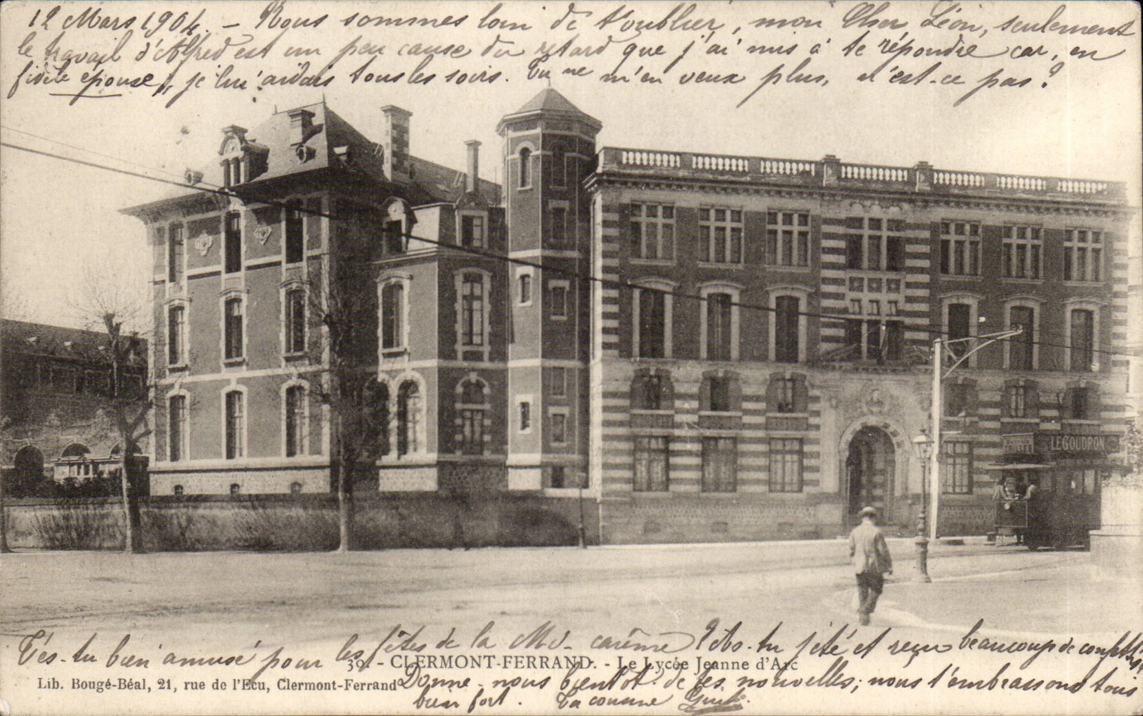Clermont-ferrand CPA die Jeanne Hochschule des Bogens