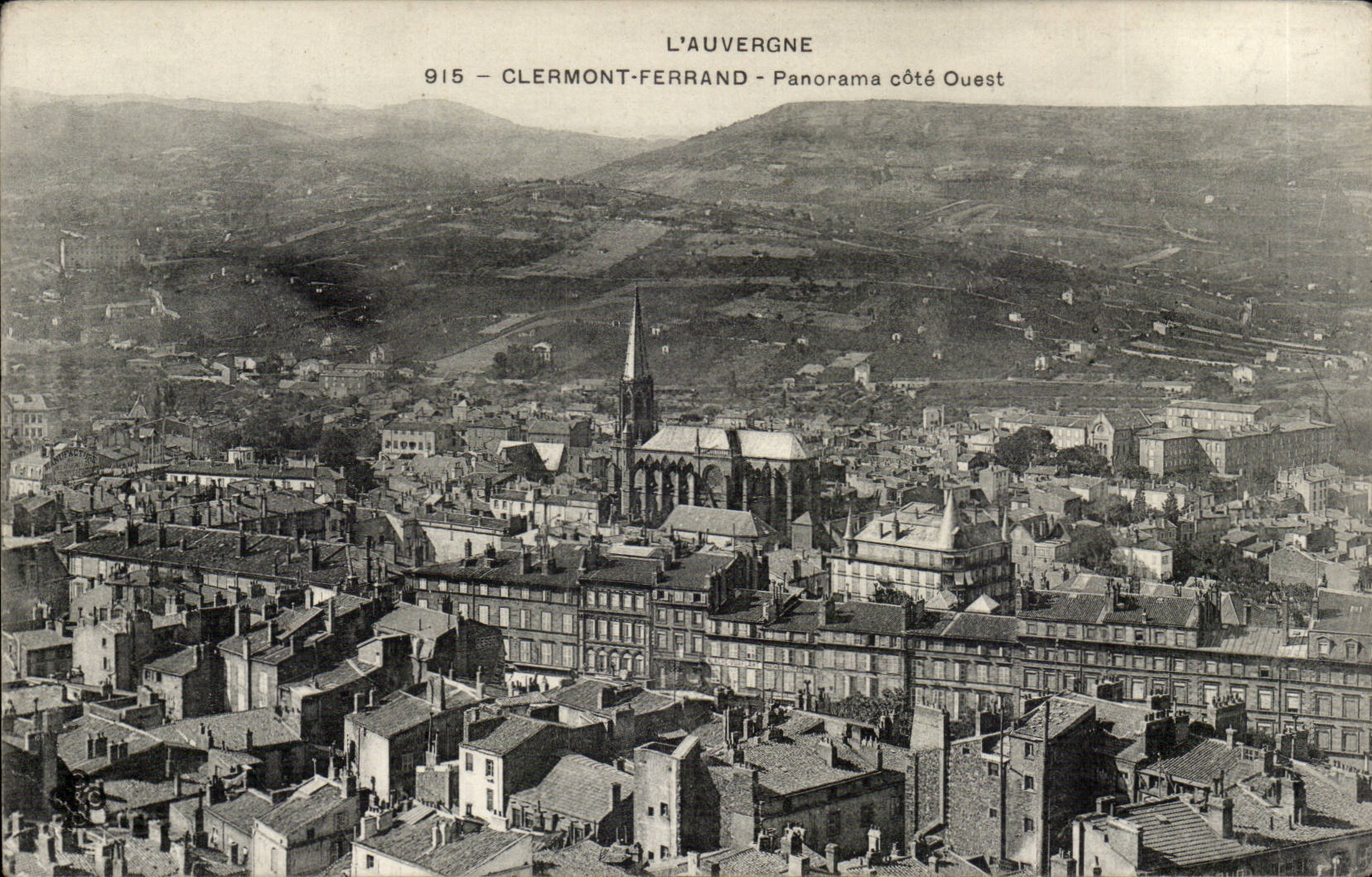 Panoramawestkuste Clermont-ferrandCPA