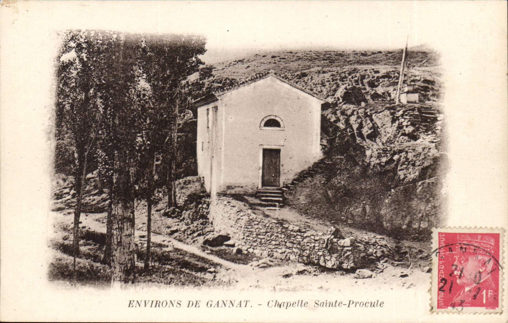 Surroundings of Gannat - Vault Sainte Procule CPA