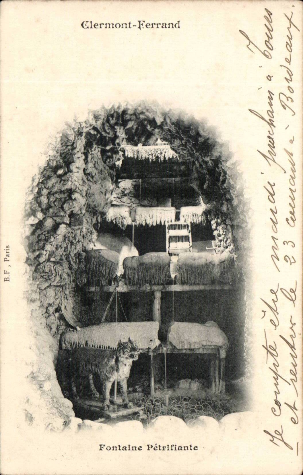 Versteinernder Brunnen Clermont-ferrandCPA (Wolfwolf)