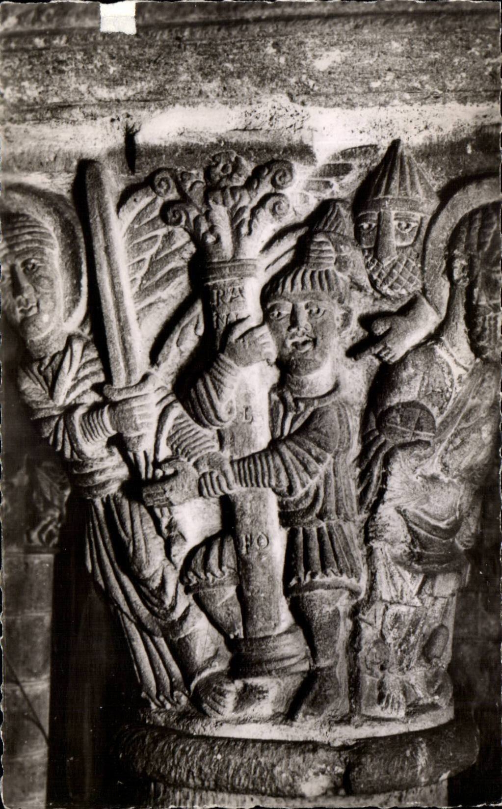 Saint Nectary MODERN CARD enigmatic Scene right of asylum