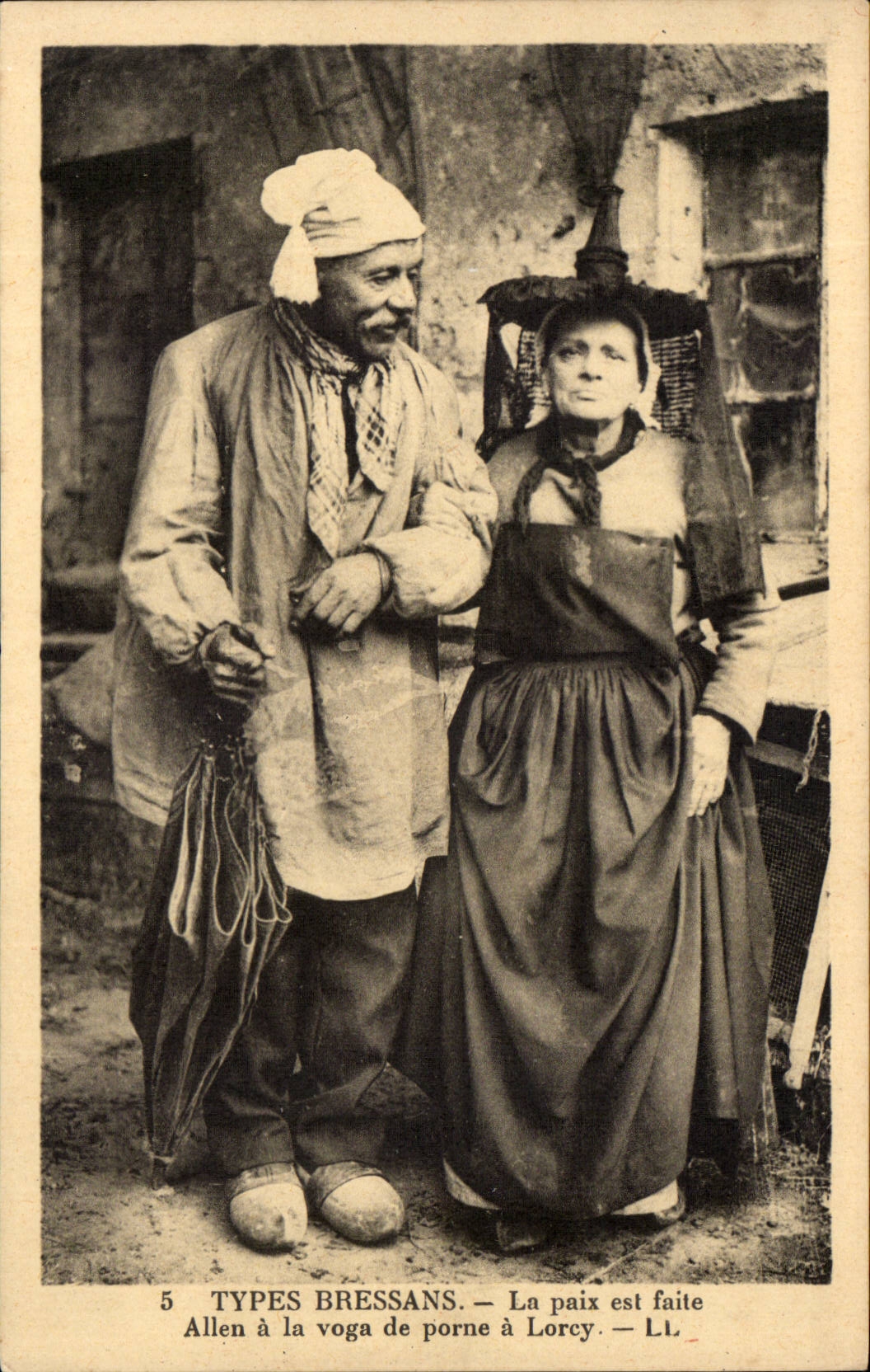 Arten Bressans CPA Frieden wird gebildet (Folklorekostume)