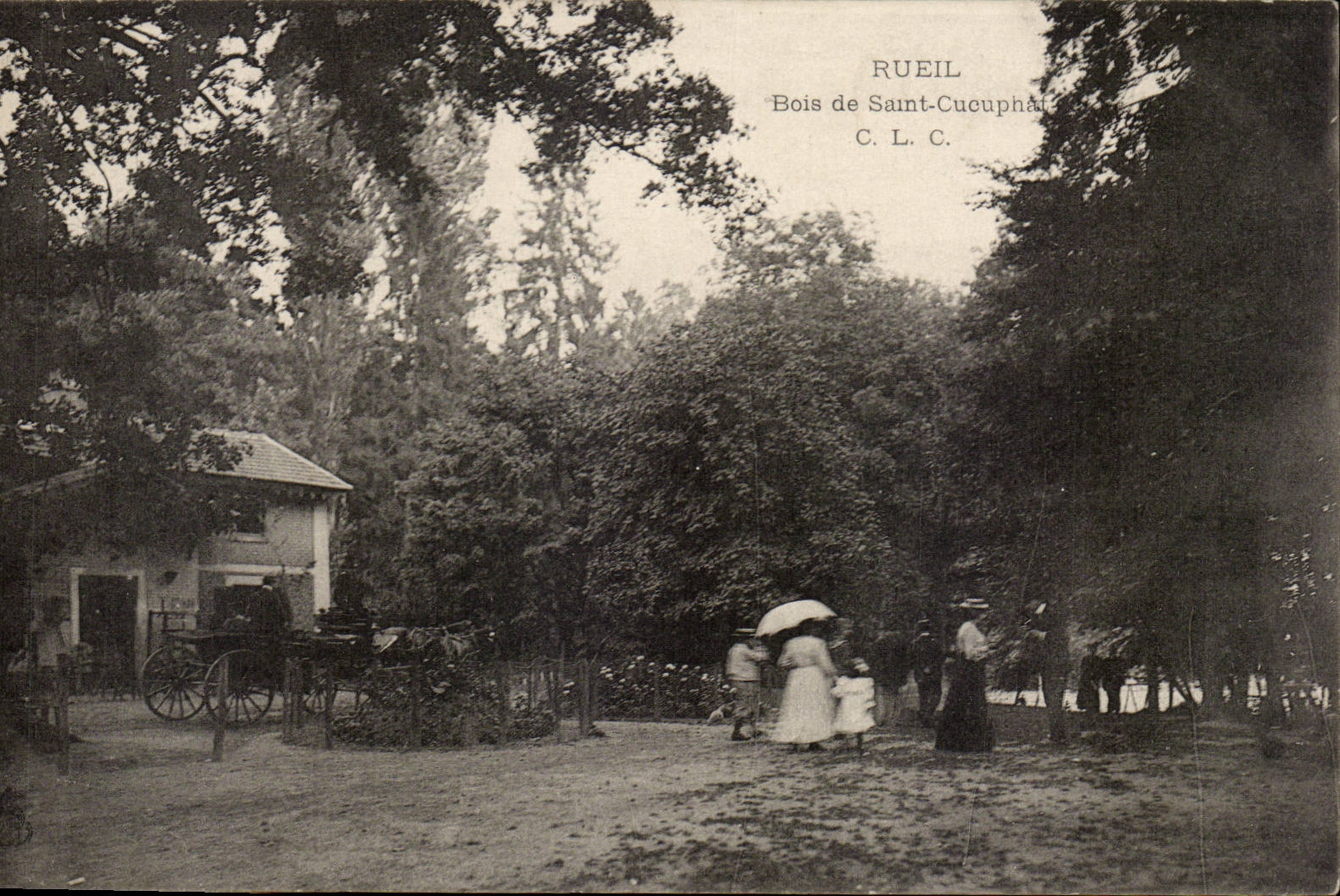 Rueil CPA Wood of Saint cucufin