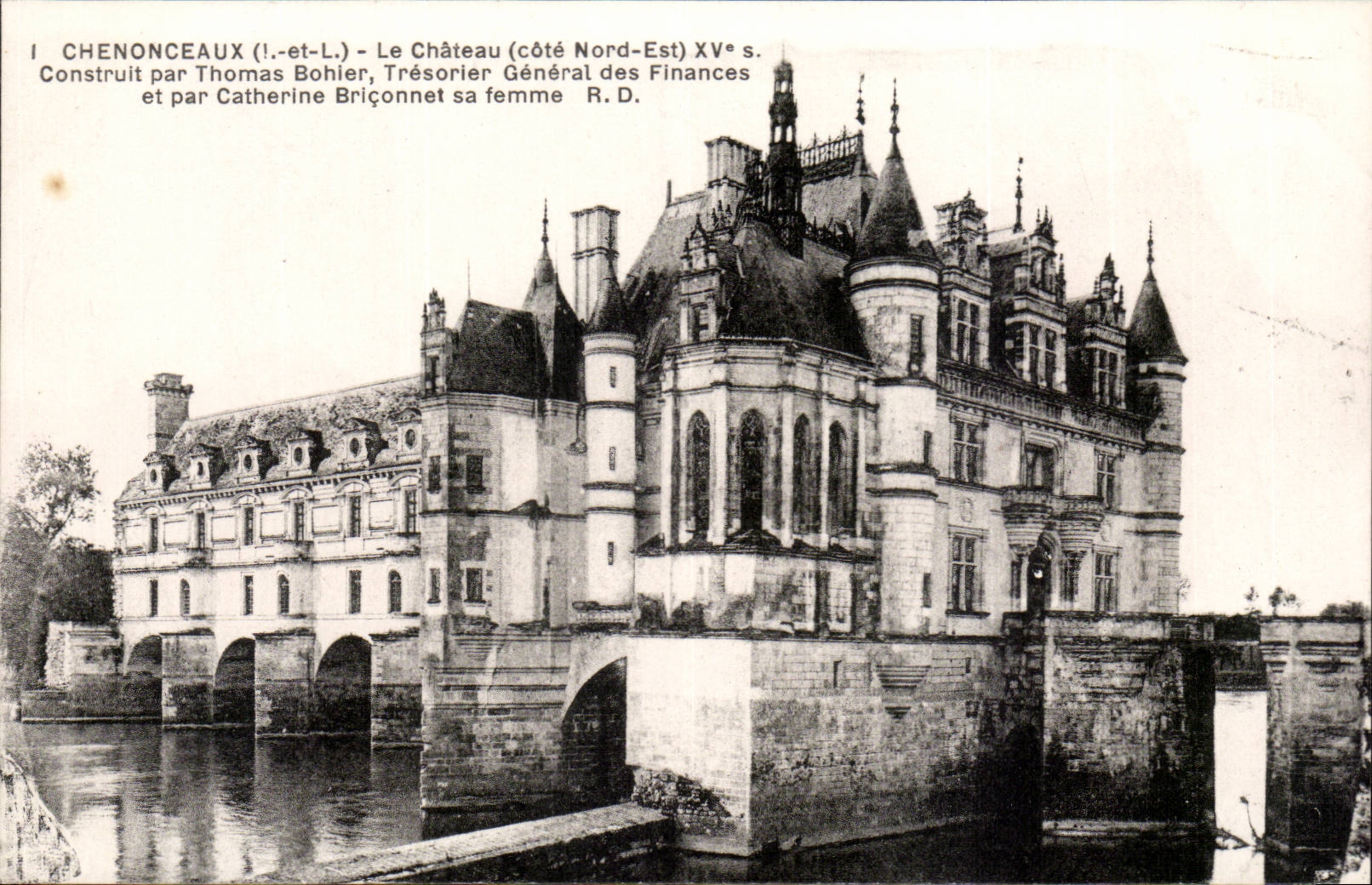 Chenonceaux CPA Le chateau