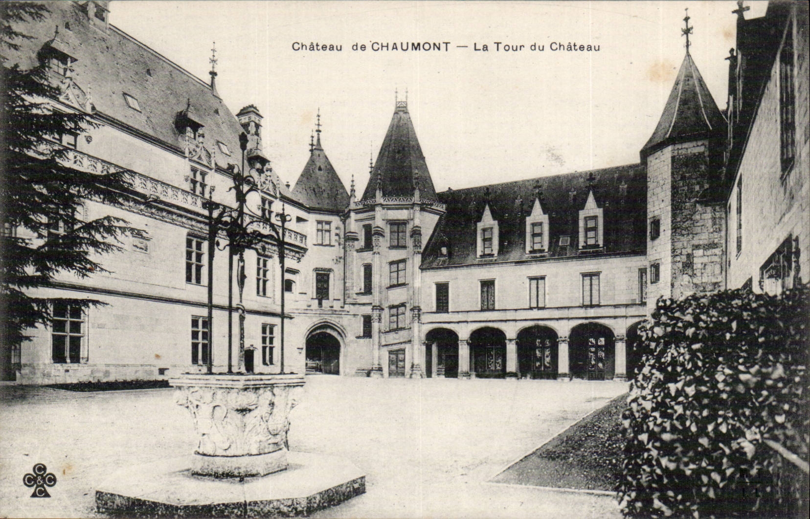 CPA Chateau de Chaumont La tour du chateau