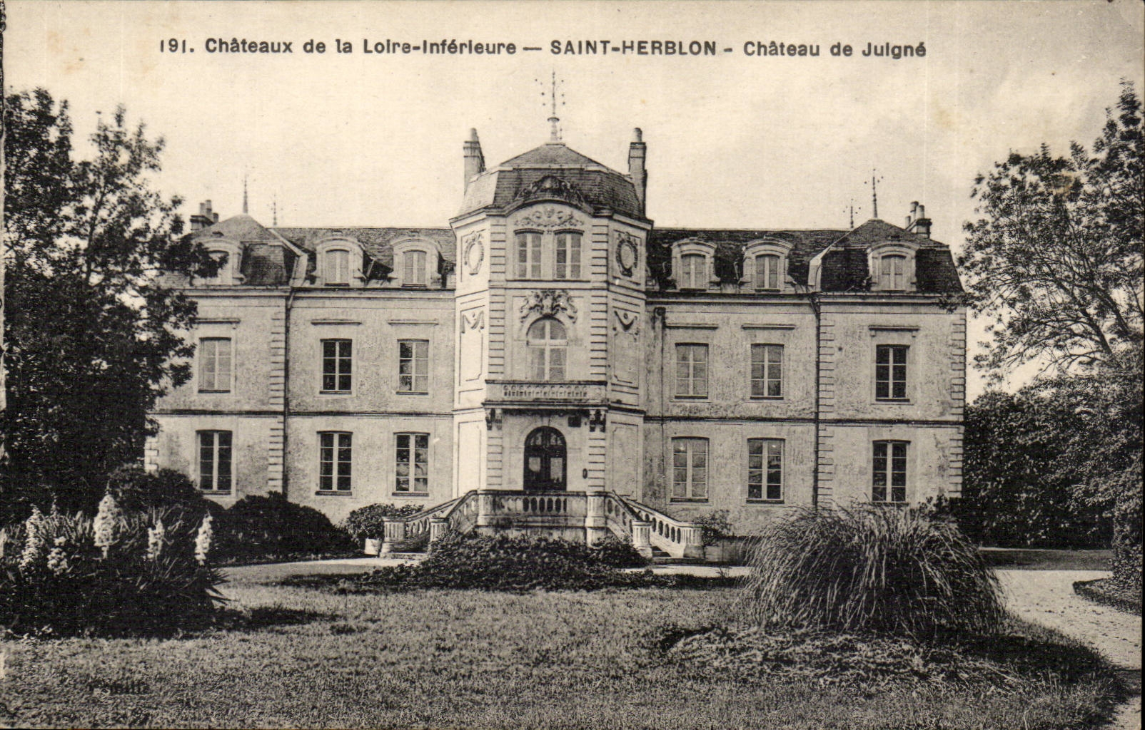 Saint Herblon CPA Schloss von Juigne