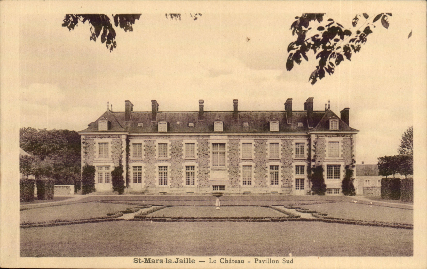 St March Jaille CPA the castle southern House