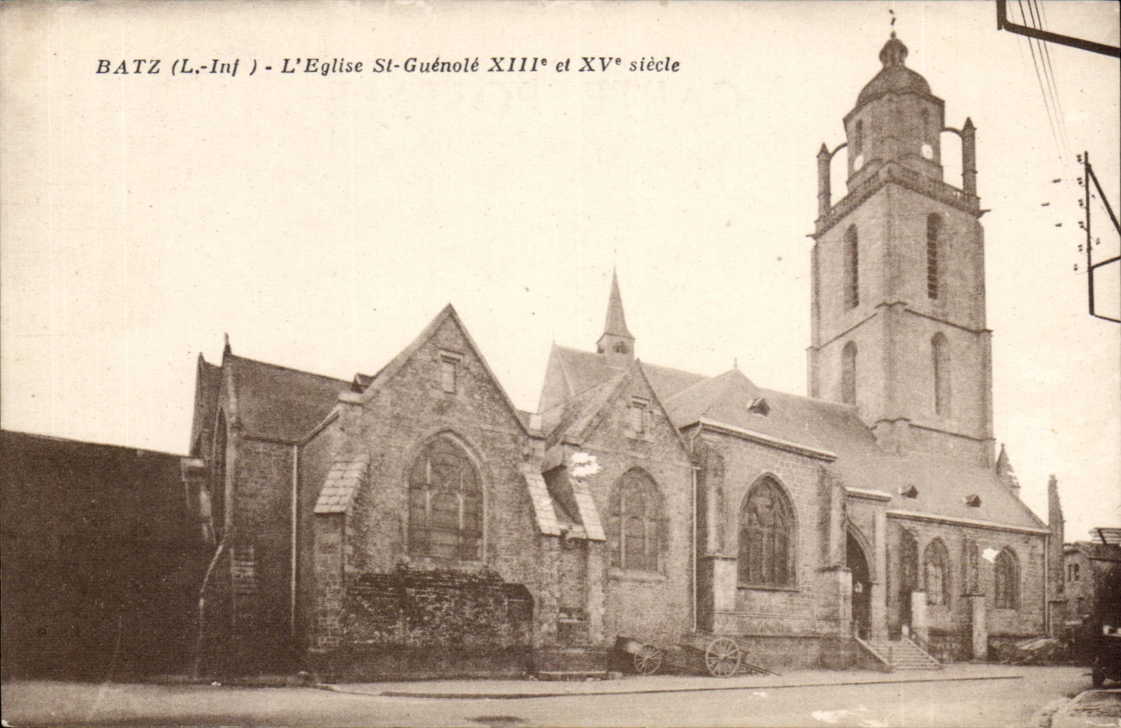 Batz CPA the church St Guenole