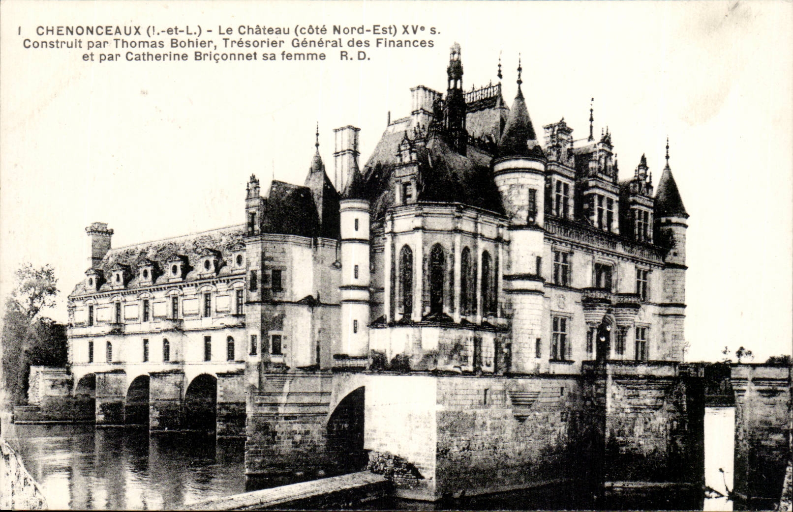 Chenonceaux CPA Le chateau