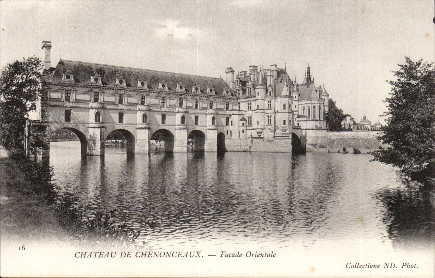 CPA Chateau de Chenonceaux Facade orientale