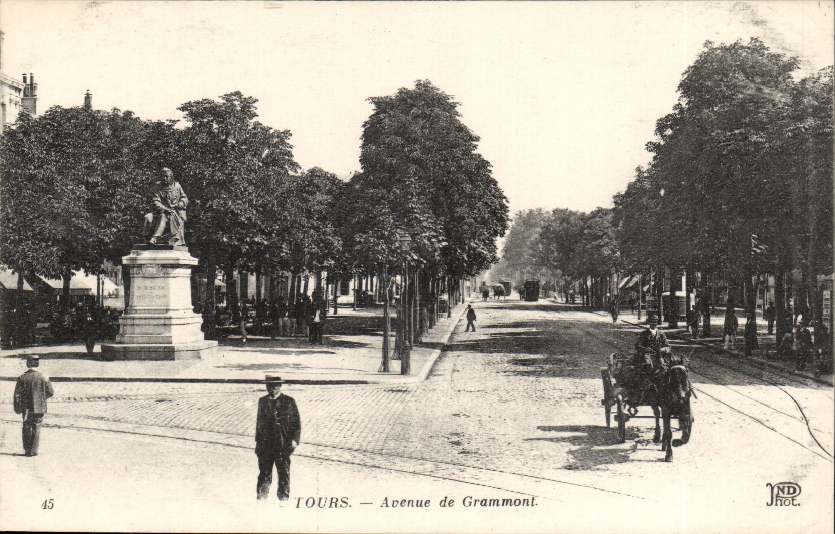 Tours CPA Avenue de Grammont