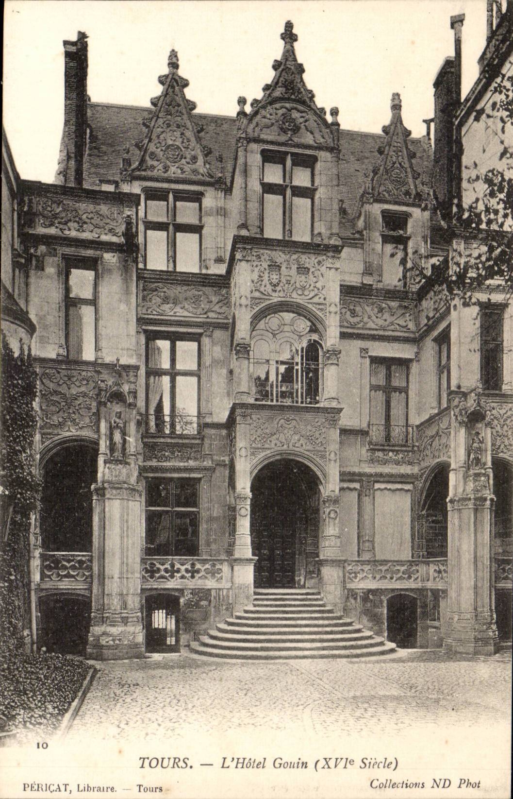 Tours CPA L'hotel Gouin (16eme)