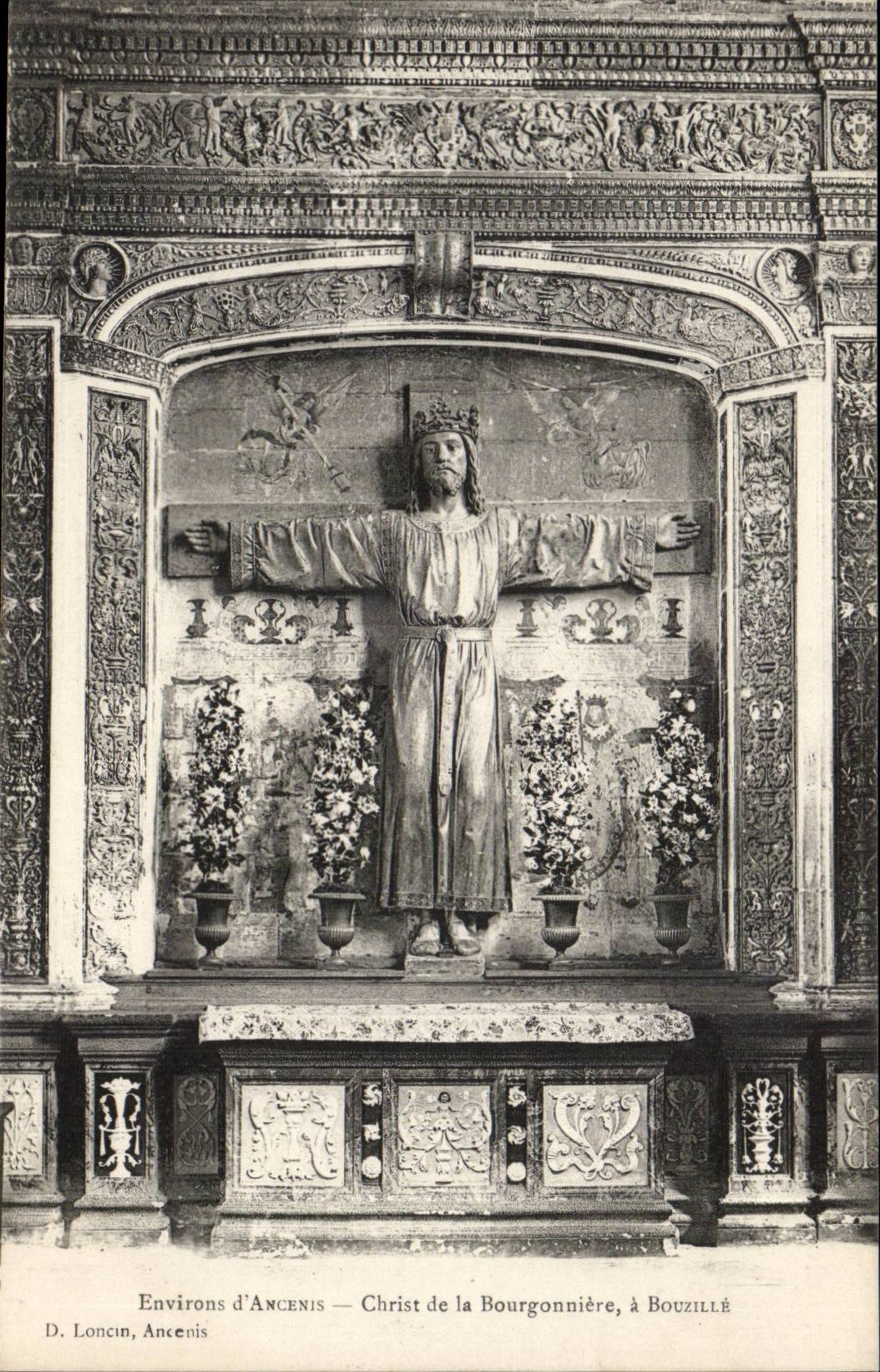 Surroundings D' Ancenis CPa Christ D el Bourgonniere have Bouzille