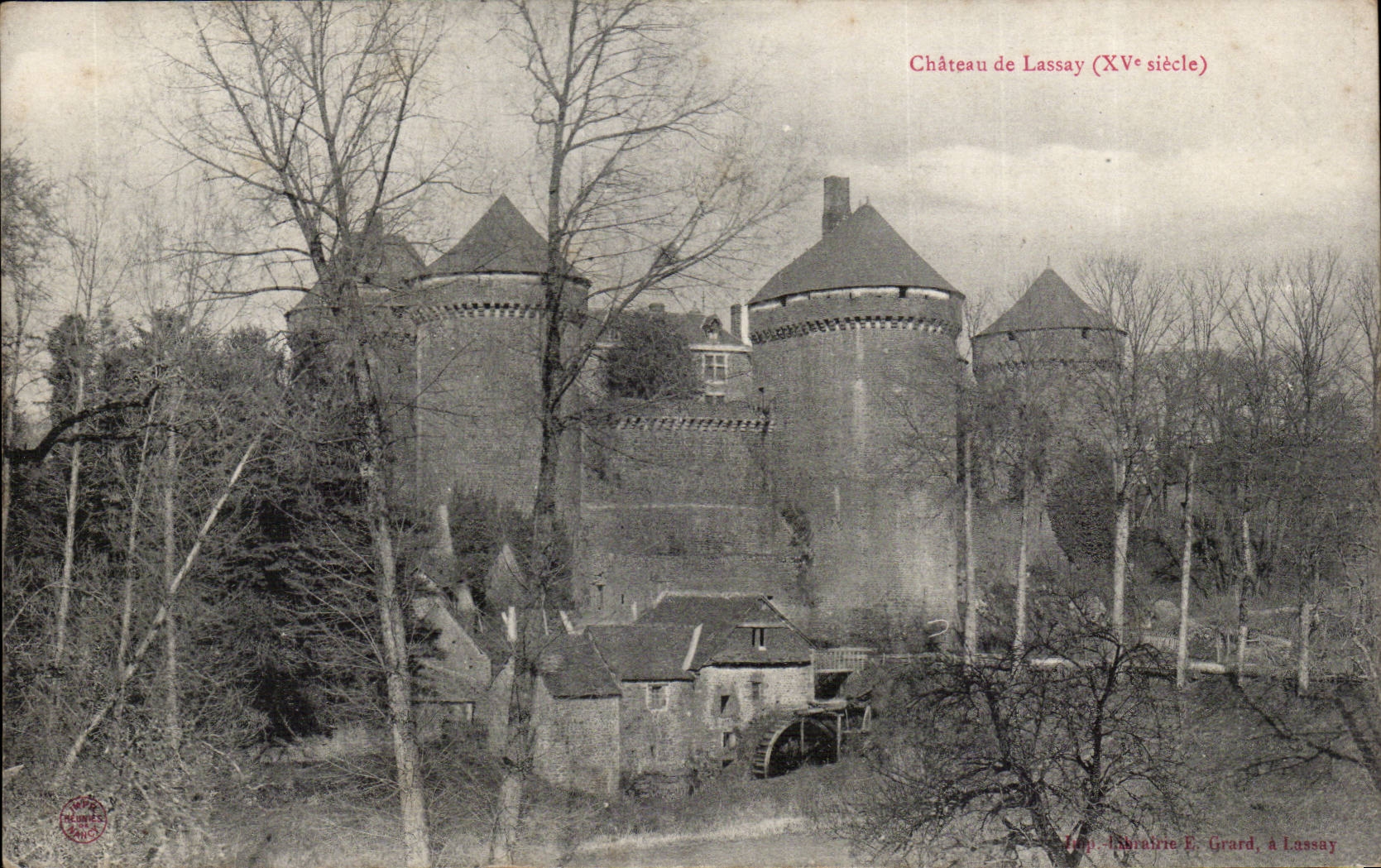 CPA Castle of Lassay