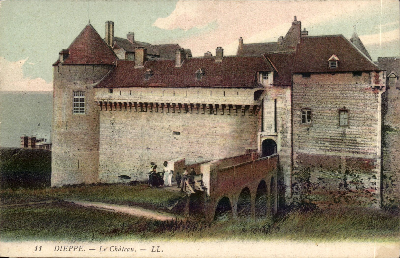 Dieppe CPA das Schloss