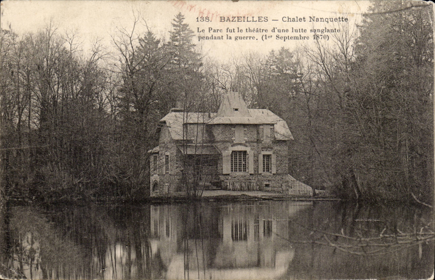 Bazeilles CPA Nanquette Country cottage