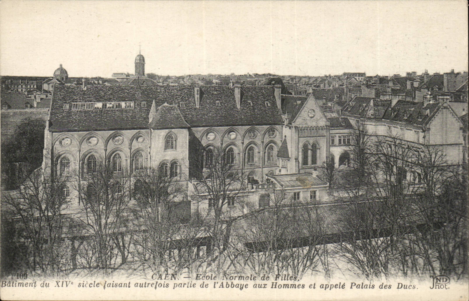 Lehrer-Ausbildungsstattemadchen Caen-CPA