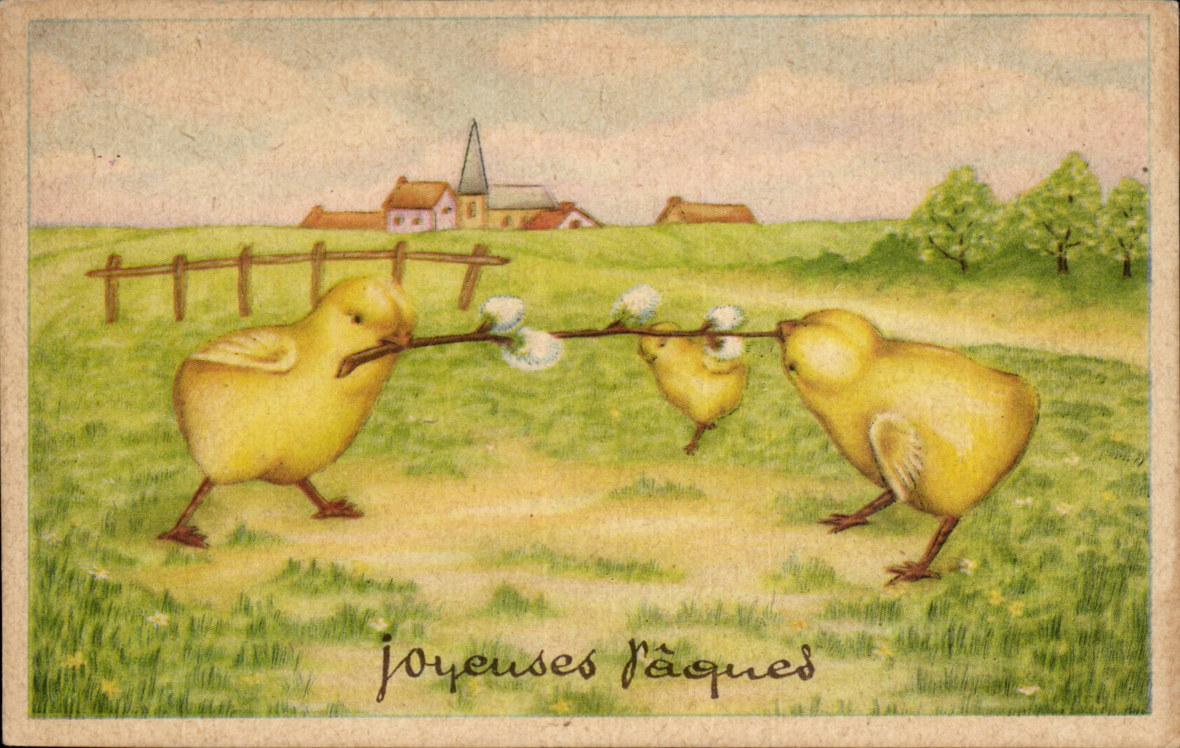 Merry CPA Fantasy Easter Chick