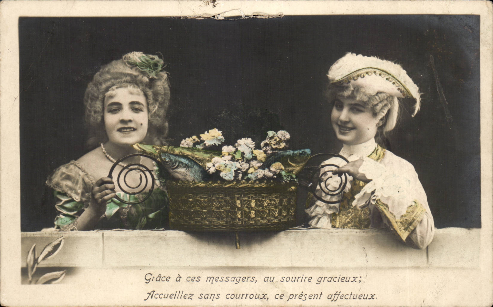 CPA imagination Poisson Woman