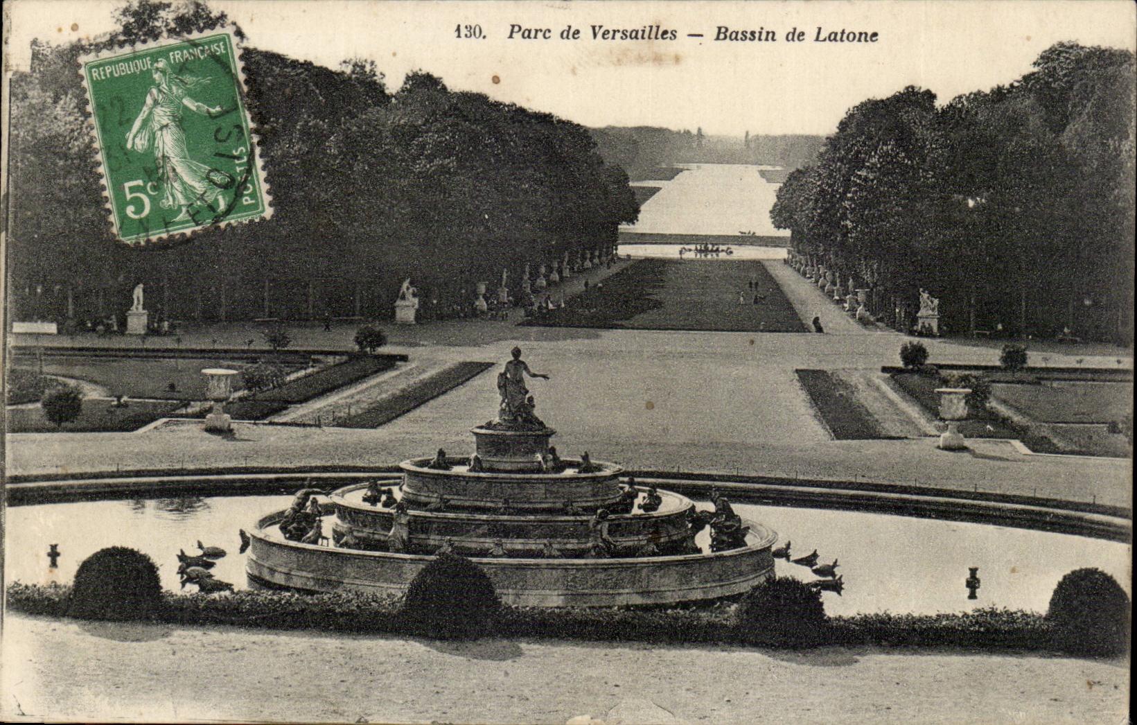 CPA Park of Versailles Basin of Latone