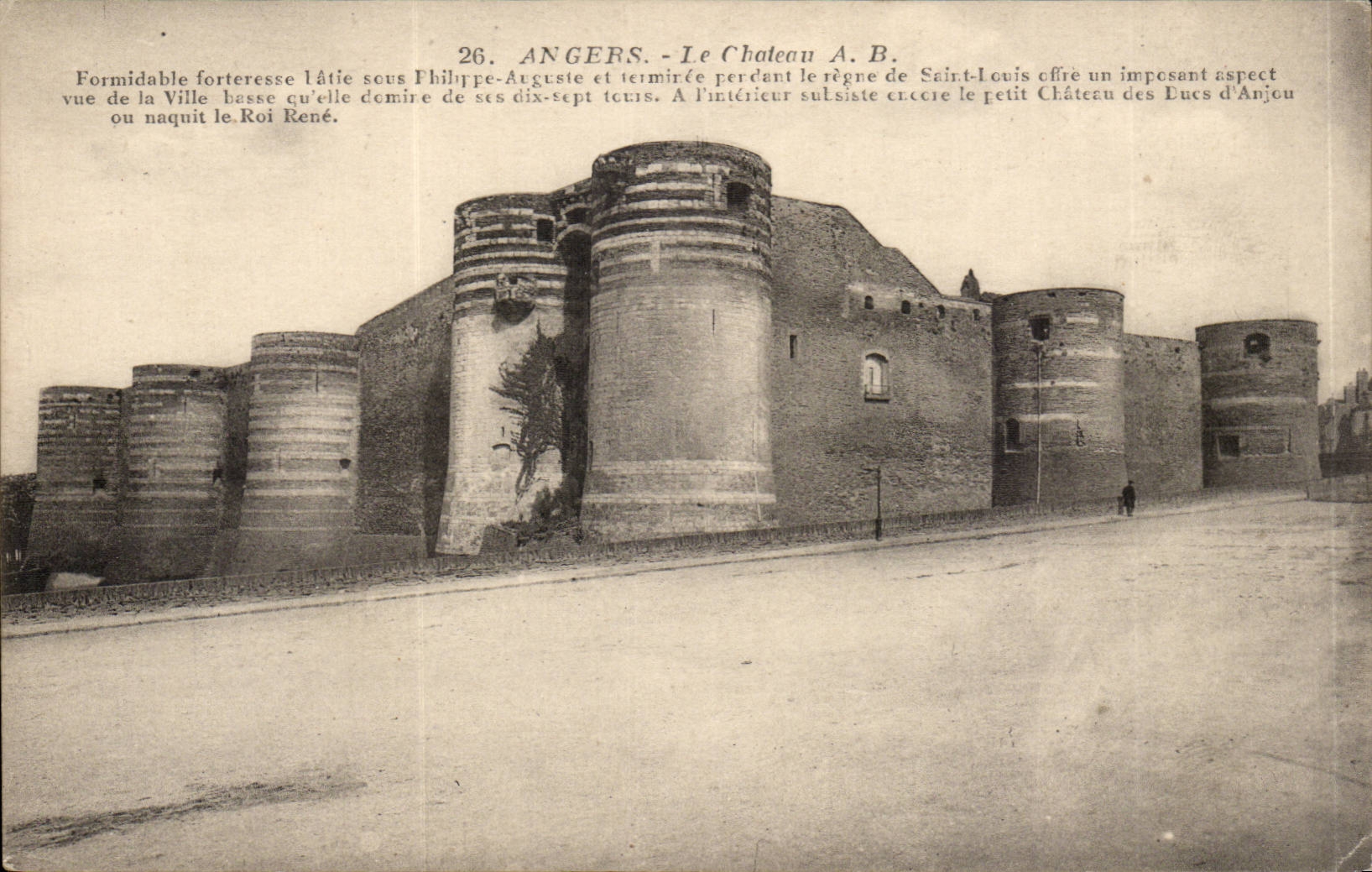 CPA Angers the castle