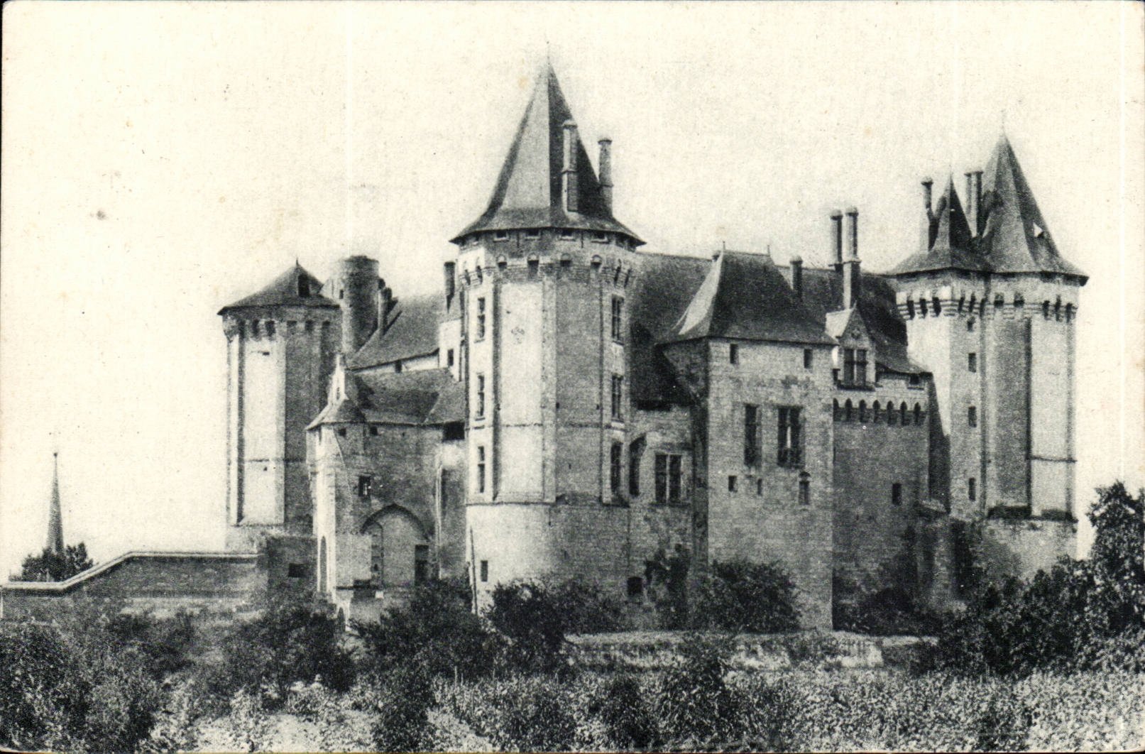 CPA Saumur the castle