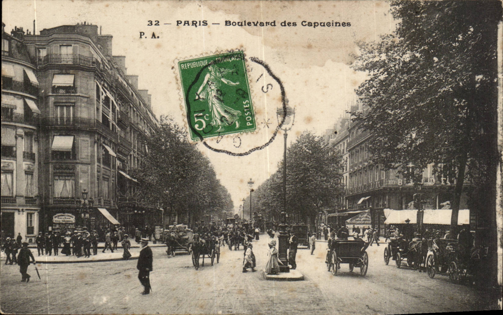 Paris CPA Boulevard des Capucines 