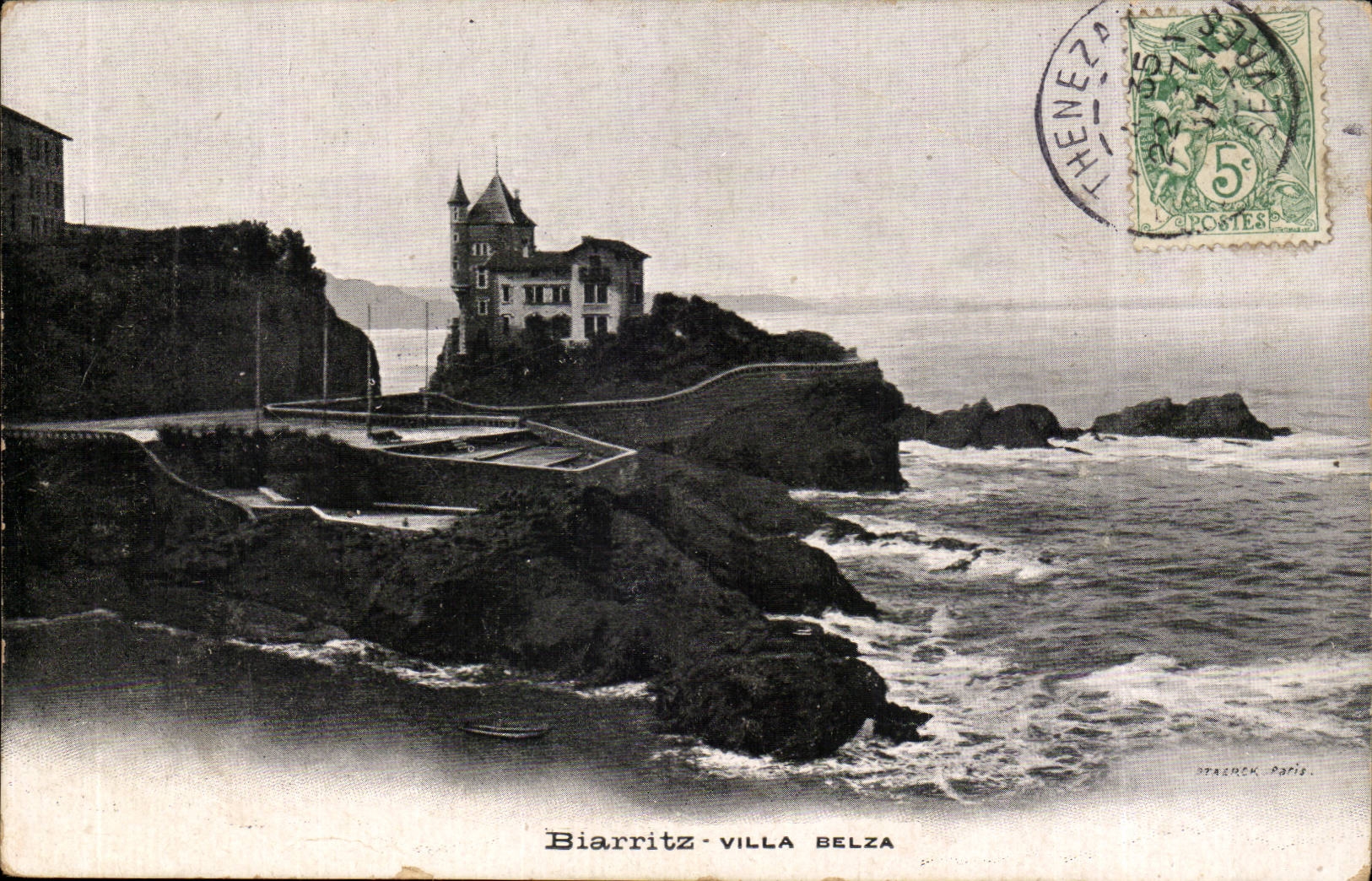 Biarritz CPA Villa Belza