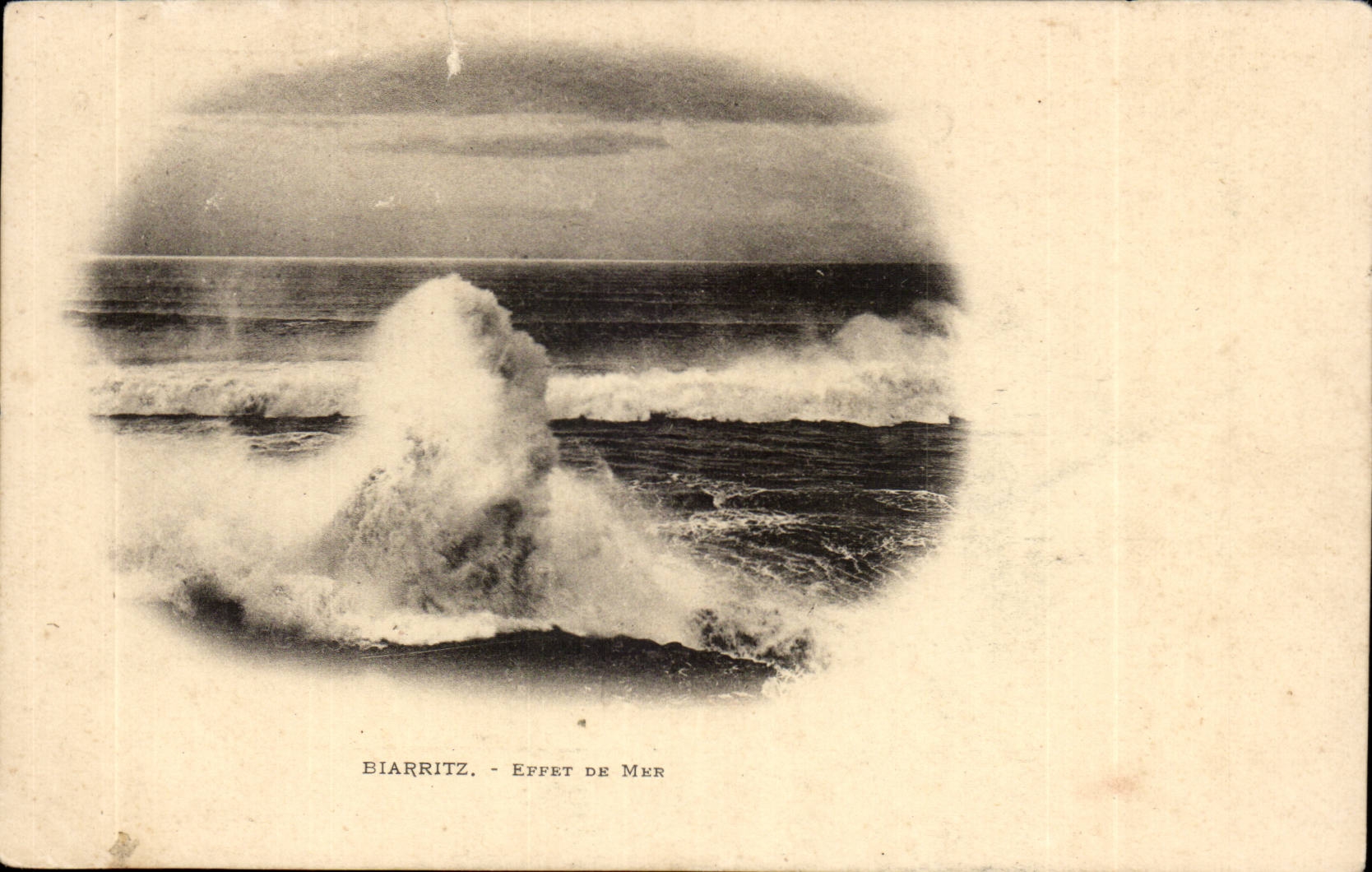 Biarritz CPA Effet de mer