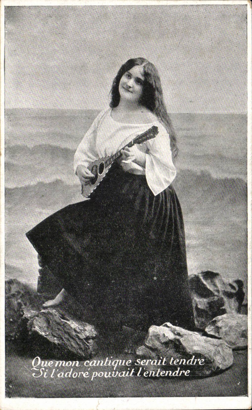 Fantasy - Woman - Which my canticle would be tender - music - intrument - CPA