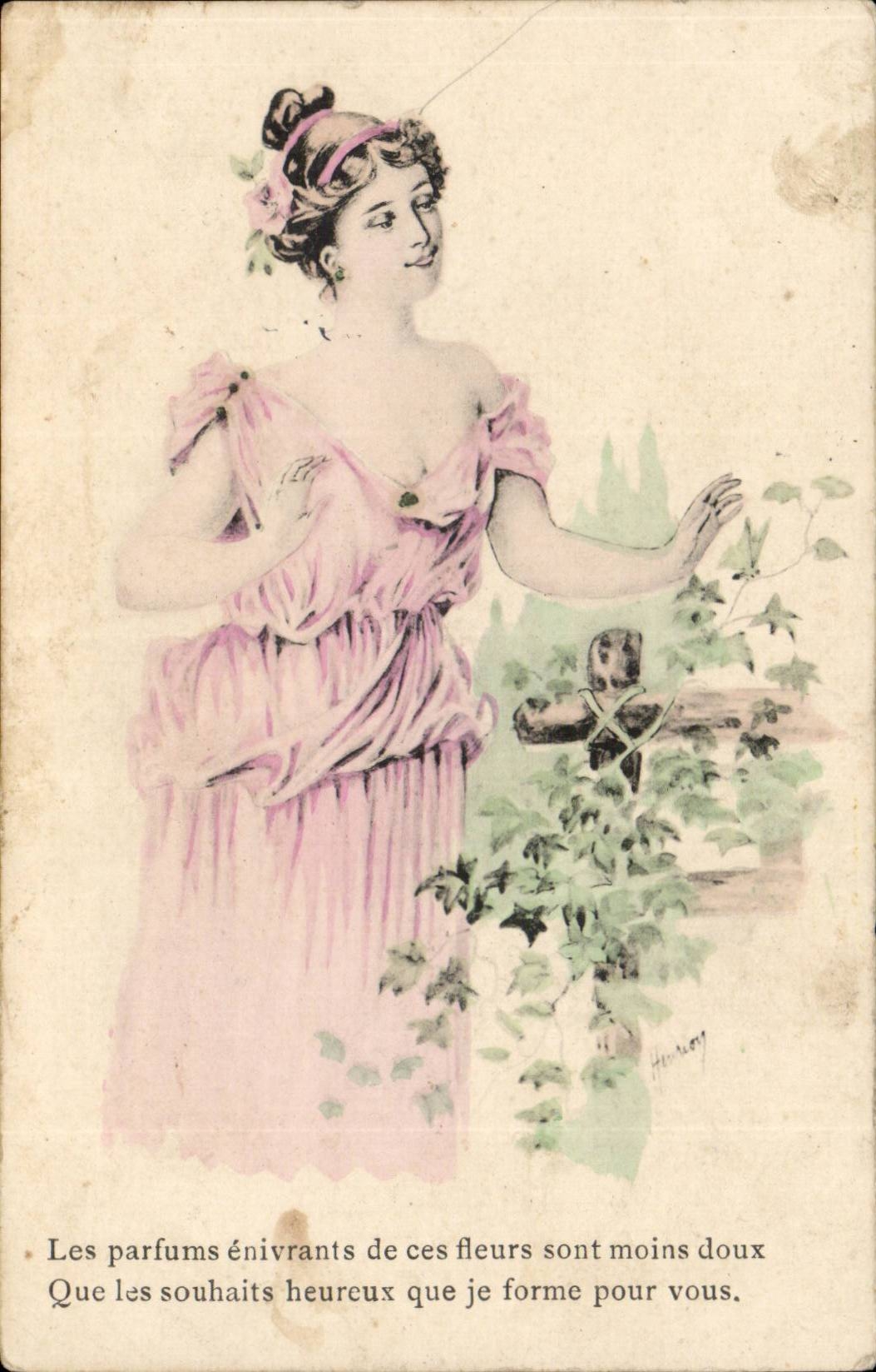 Fantasy - Woman - the Perfumes enivrants of these feurs are less soft than - CPA