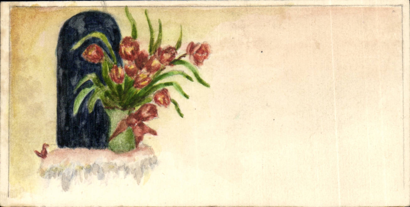 CPA Fantaise Flowers (chart small size)