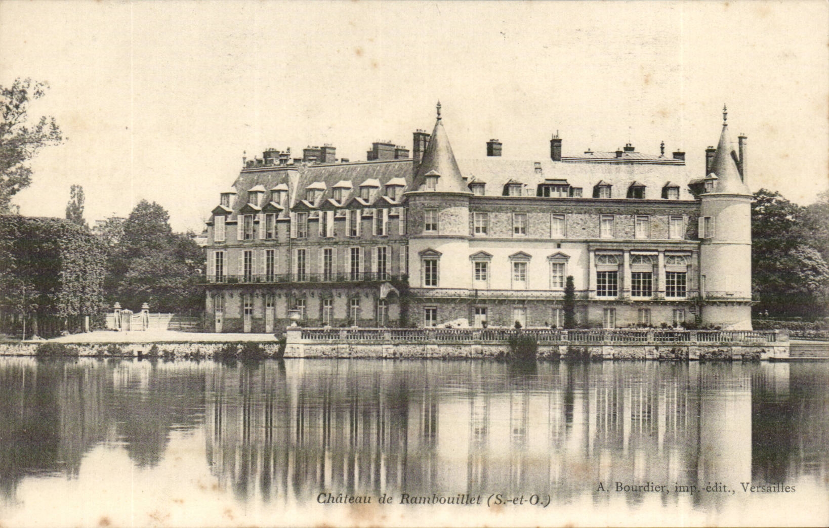 CPA Castle of Rambouillet