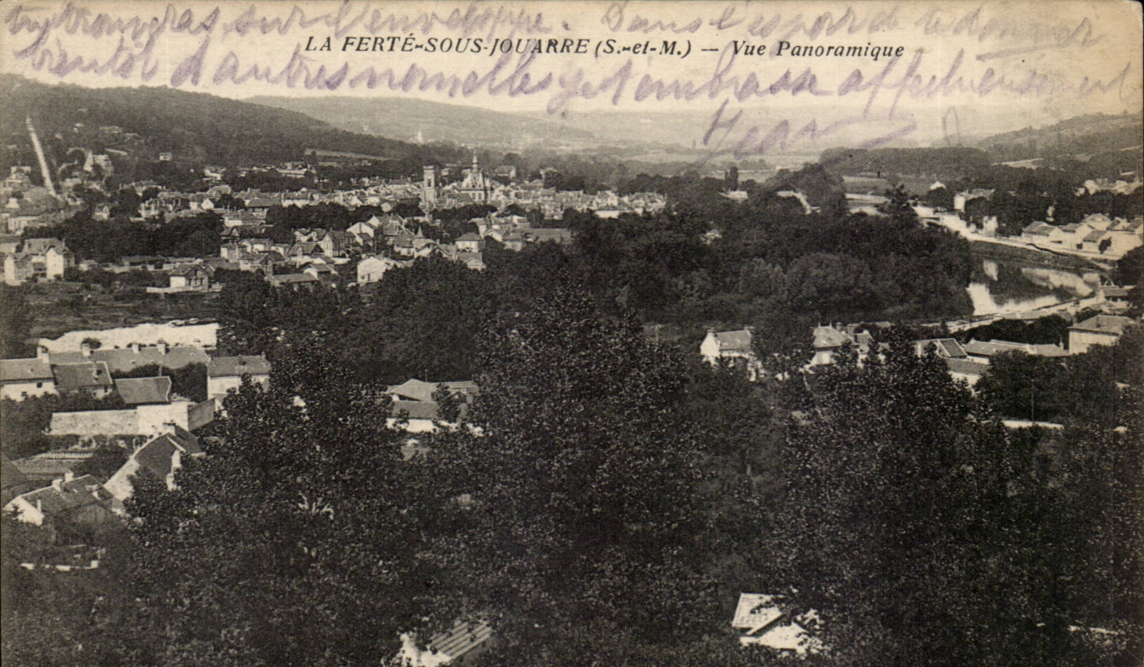 Ferte under Jouarre CPA Panoramic View