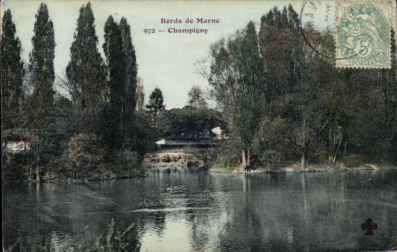 Bords de Marne CPA Champigny 