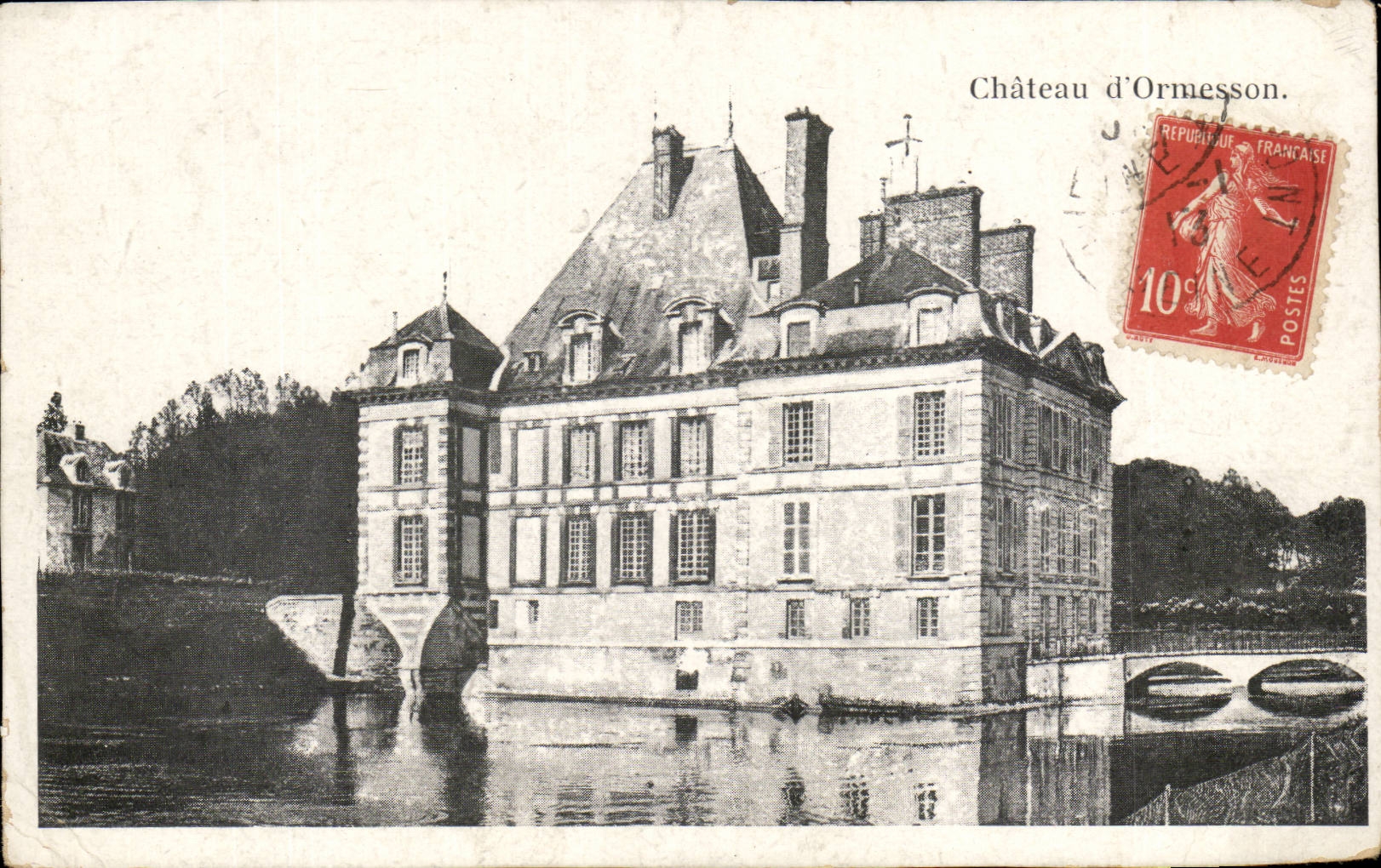 CPA Chateau d'ormesson