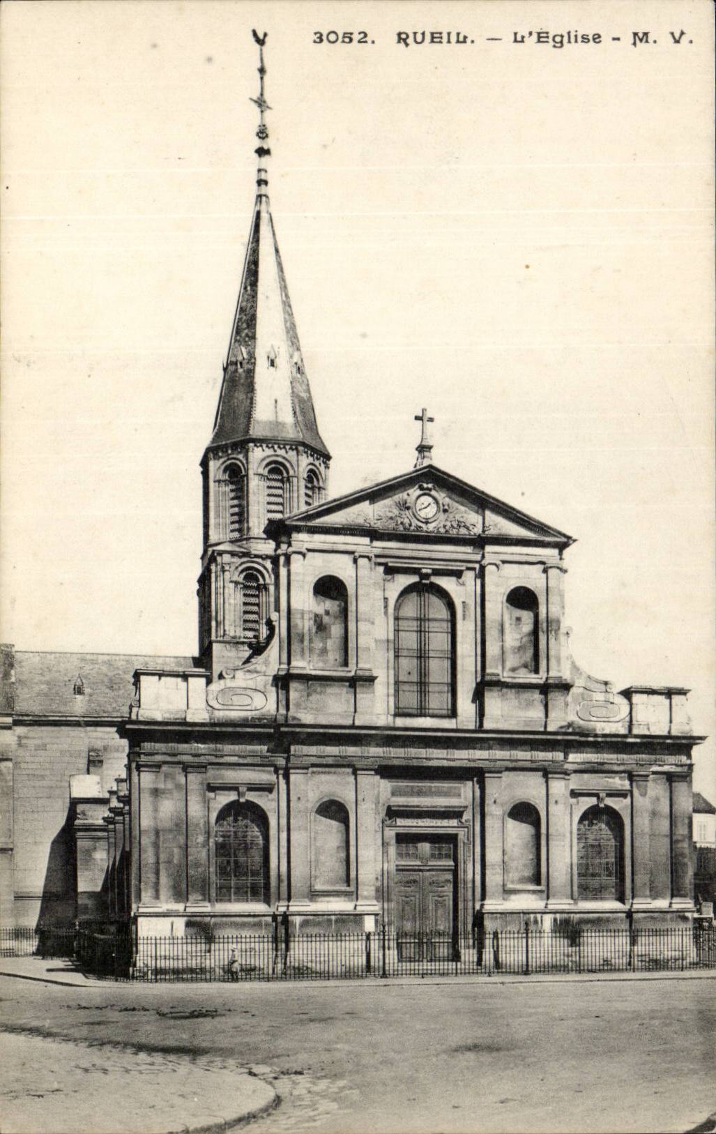 CPA Rueil malmaison the church