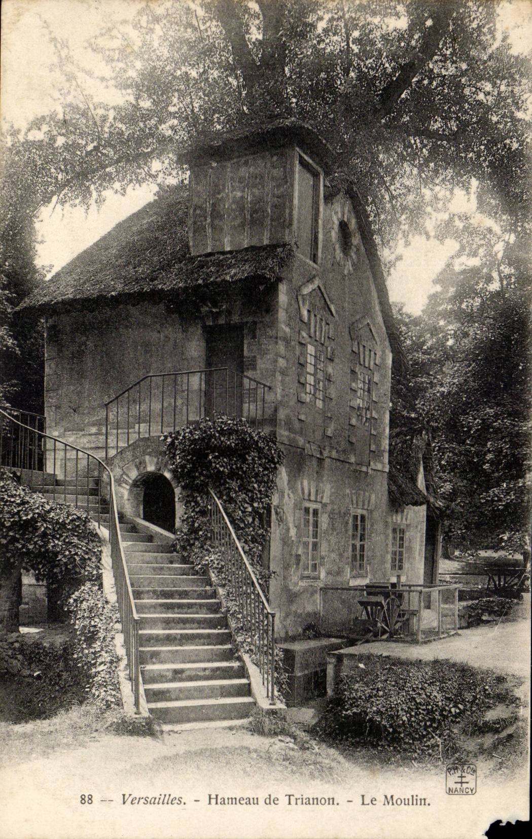 Versailles CPA Hamlet of TRianon the mill (millet)