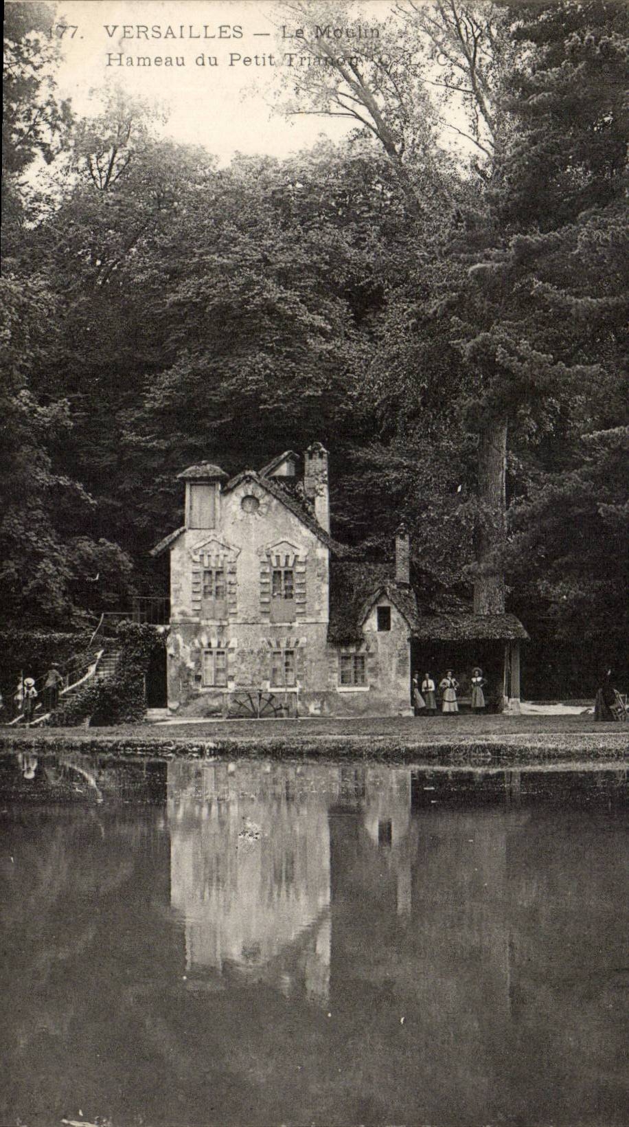 Versailles CPA Hamlet of TRianon the mill (millet)