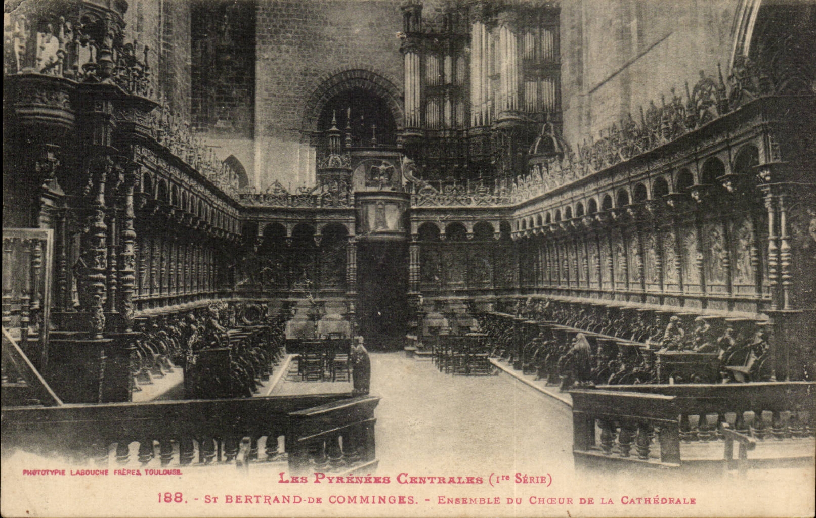Saint Bertrand de Comminges CPA Together of the chorus of the cathedral