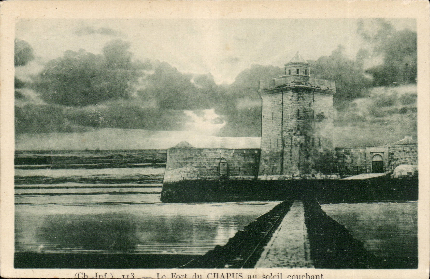 CPA the fort of Cahpus to the setting sun