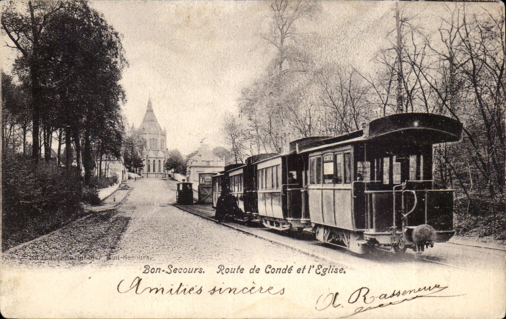 Good help CPA Road of Cop and the church (train)