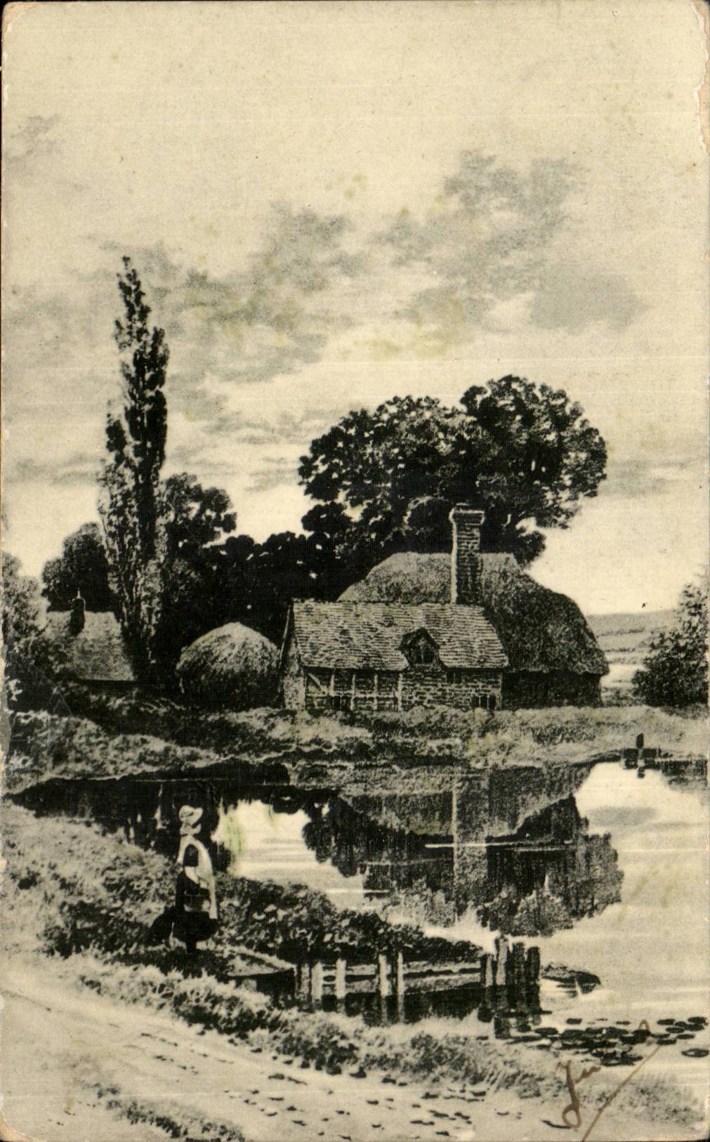 Belgium CPA Fantasy Landscape