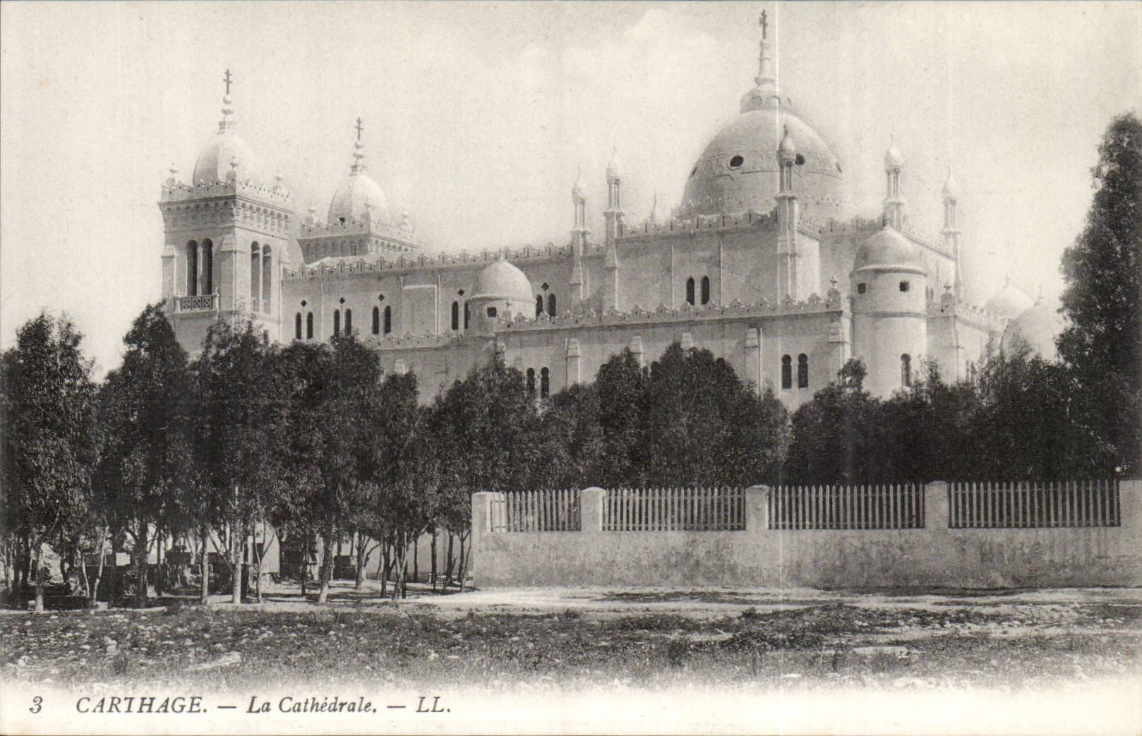 Tunisia Carthage CPA the cathedral