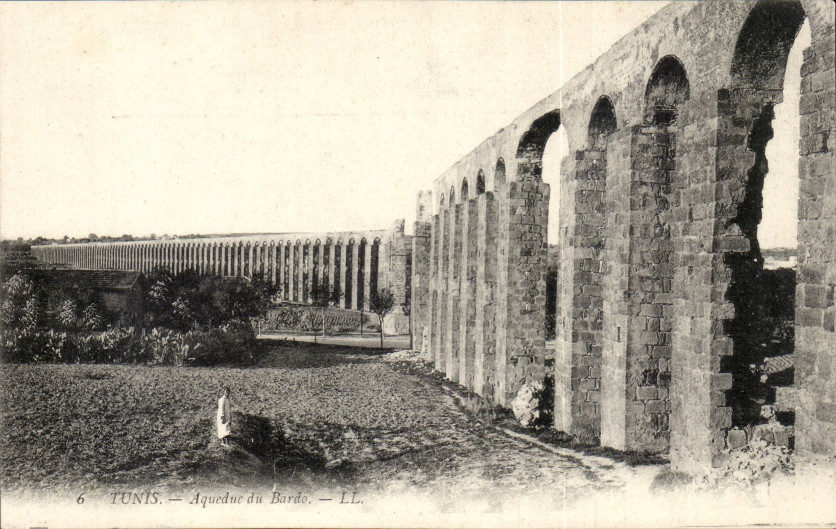 Tunisia Tunis CPA Aqueduct of Bardo