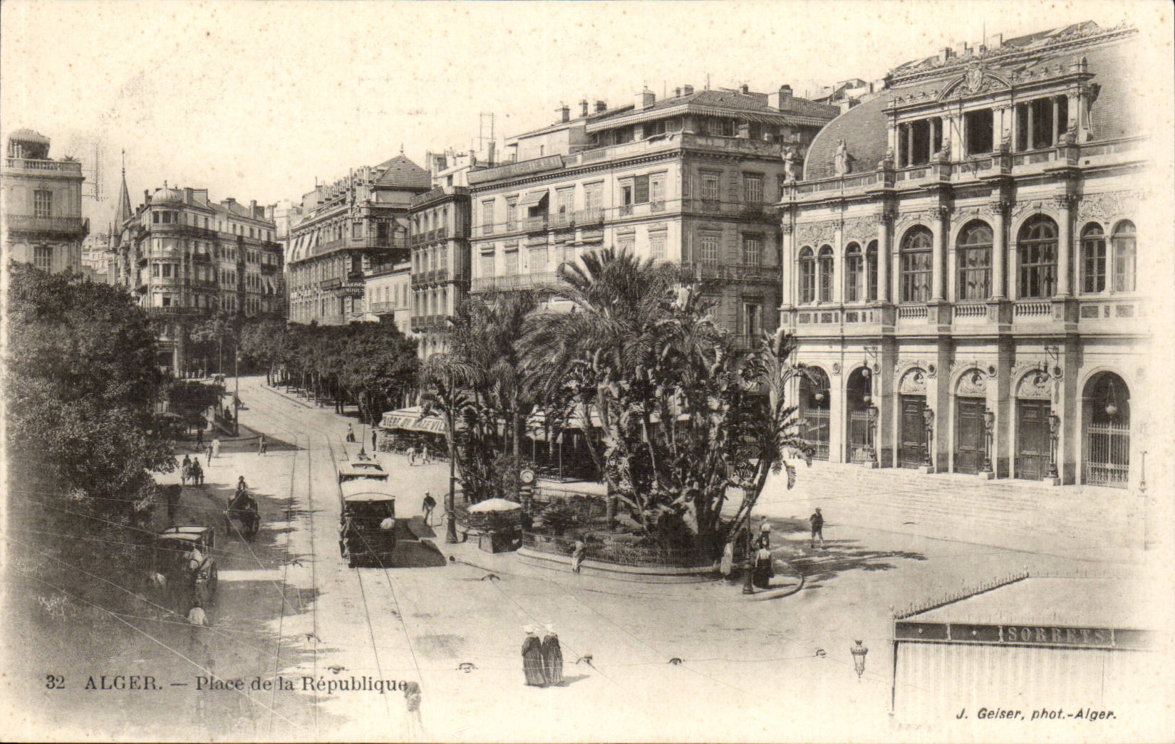 Algerien Algiers CPA setzt Republik