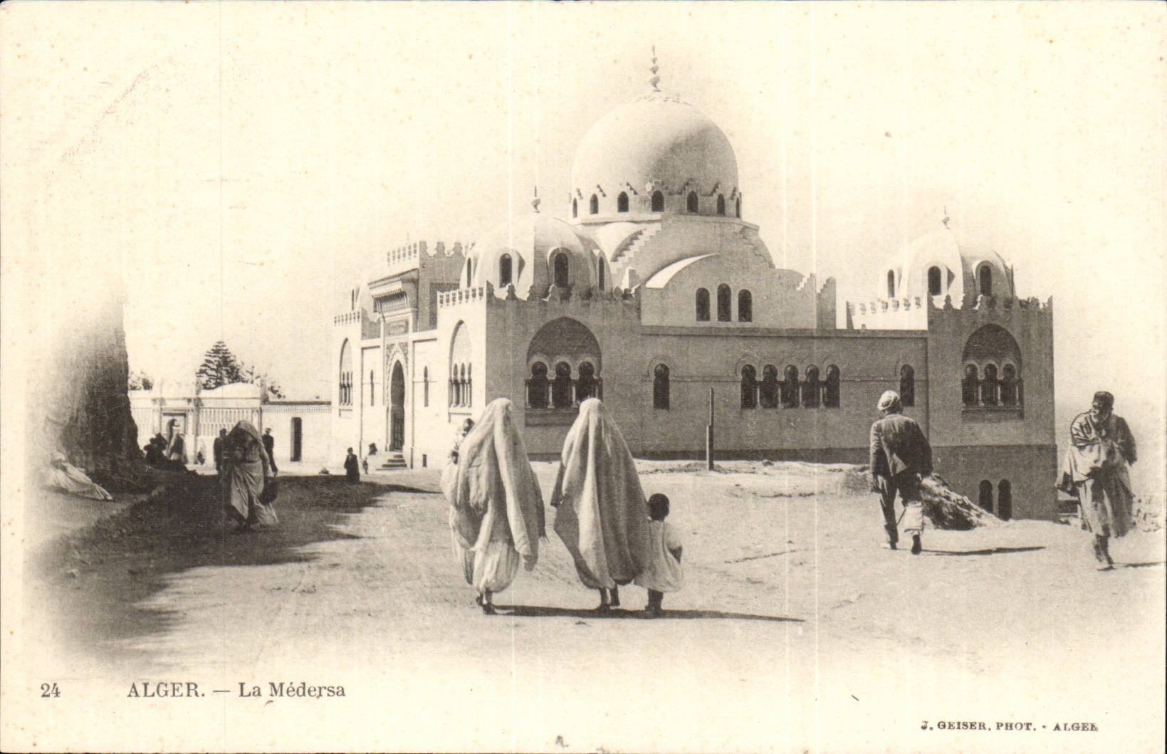 Algerien Algiers CPA Medersa