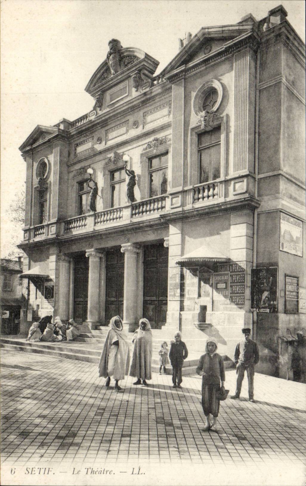 Algerien Algiers CPA das Theater