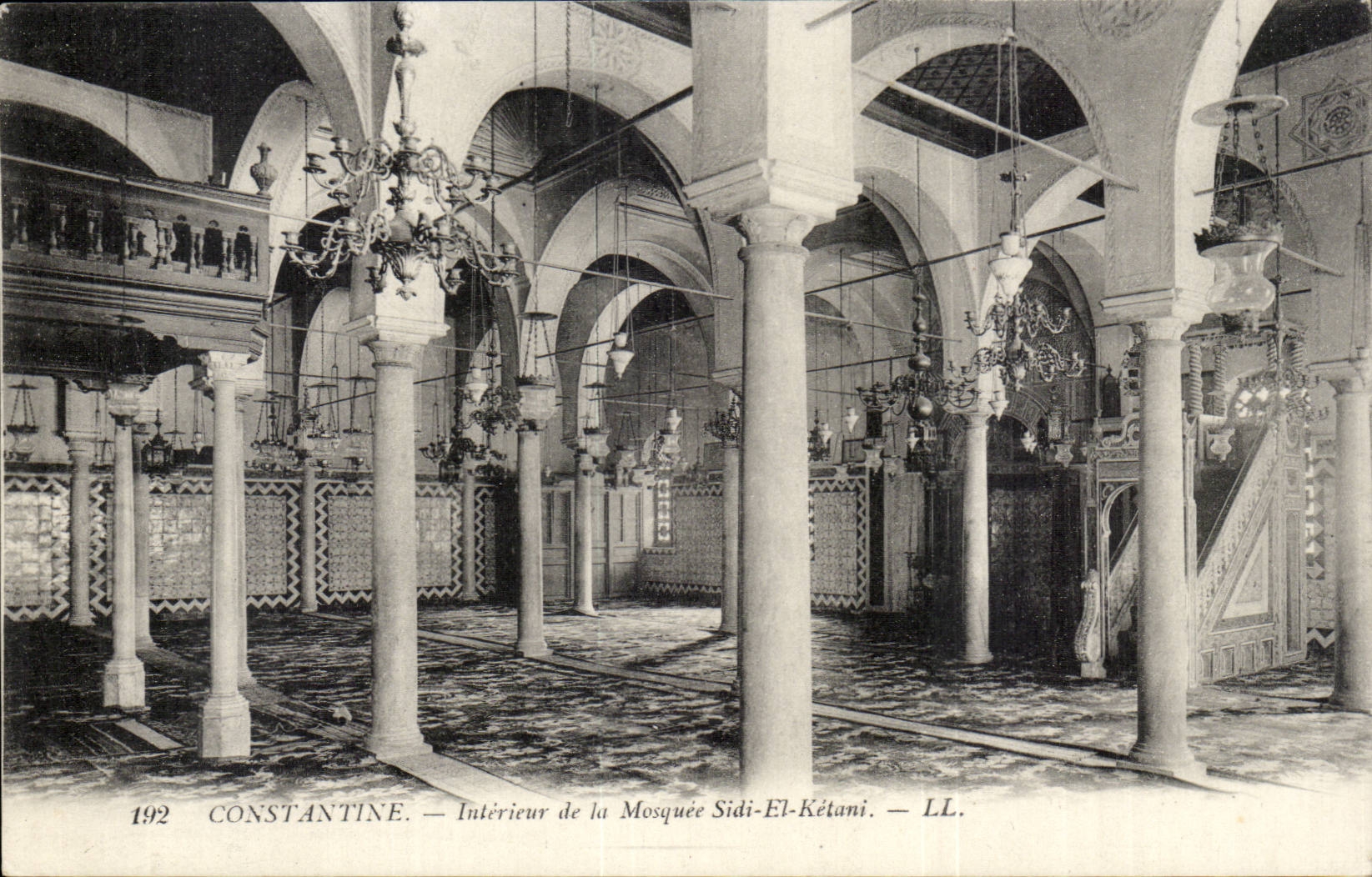 Algeria Interior Constantine CPA of the mosque Sidi El Ketani